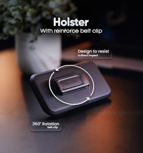 MOTIVE Case with Belt Clip and Stand for iPhone 18 Pro Max, Magnetic | 6.9" - color: Black, size: iPhone 18 Pro Max