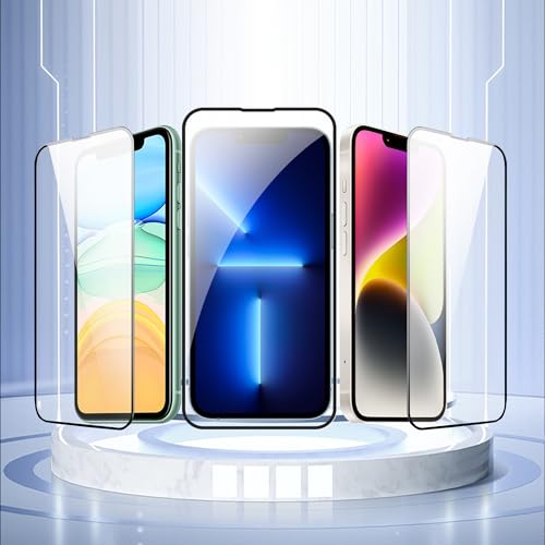 1 Pack Designed for iPhone 15/15 Pro (6.1 Inch) Screen Protector Tempered Glass,Case Friendly Ultra Resistant - size: for iphone 15