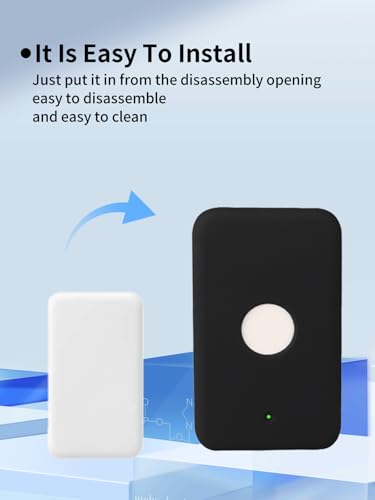Compatible with Apple iPhone Air MagSafe Battery,UYRUREL Premium Silicone Shockproof Protection Ultra-Thin Design, Comfortable and Skin-Friendly,Black. - color: Black