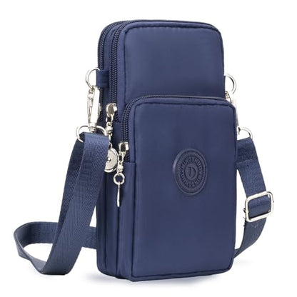 JANKS Small Crossbody Bags for Women Mini Cell Phone Purses Handbag Shoulder Bag - color: 010 Darkblue