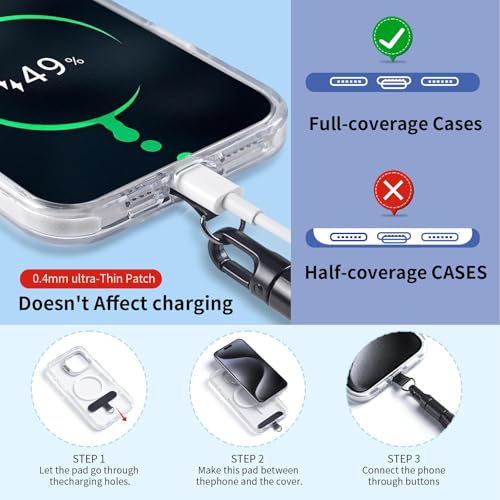Phone Lanyard for Cellphone Case, Phone Wrist Strap for Case, Cellphone Strap Wrist Lanyard for Women and Men - color: Black+black+black