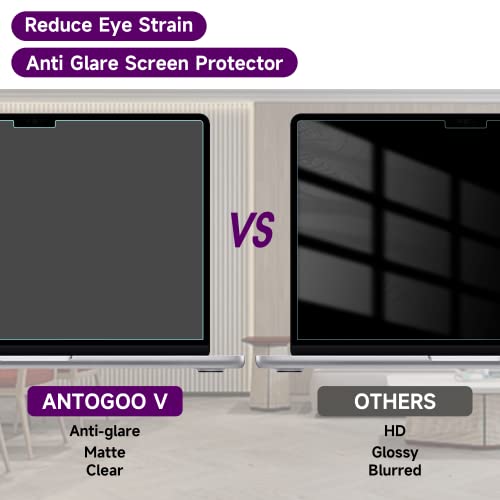 2 Pack Anti Blue Light Screen Protector Compatible with Macbook Pro 14 inch (2021-2026, M1-M5, Pro/Max), Eye Protection Anti Glare Computer Screen Cover for Mac Pro 14.2in - size: MacBook Pro 14 Inch