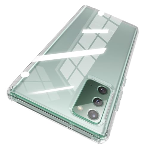 ANNSD for Samsung Galaxy Note 20 Case,Slim Flexible Soft TPU Shockproof Full Body Protective Cover,Accurate Buttons, Comfortable Feel(Clear) - size: for Samsung Galaxy Note 20 5G