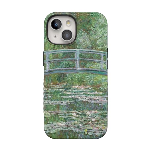 Casely iPhone 15 Plus Case | Monet's Bridge | The Met Museum | Bold Protective Design | Compatible with MagSafe - color: Monet's Bridge | The Met Museum