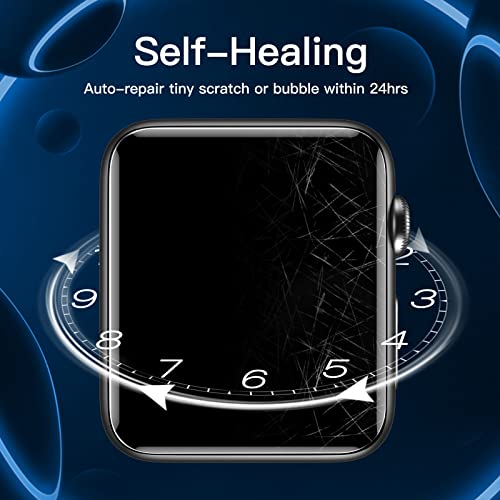 JETech TPU Screen Protector for Apple Watch Series 3/2/1 38mm, 3-Pack - size: Apple Watch Series 3/2/1 38mm
