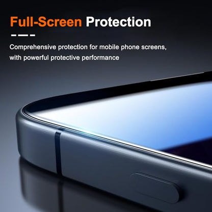 2 Pack Privacy Screen Protector for Apple iPhone Air,Anti Spy Tempered Glass, Anti-Scratch, Case Friendly【Easy Installation】