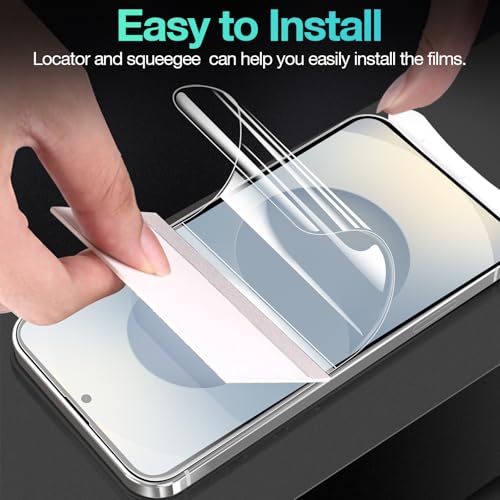 4 Pack for Samsung Galaxy S25 Edge Screen Protector, Flexible Film Screen Protector for S25 Edge, Easy Installation, Auto-Repair (NOT GLASS)