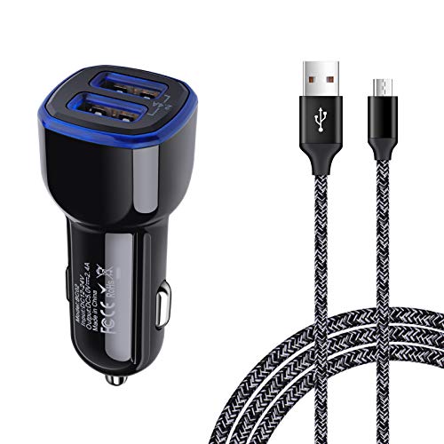 Car Charger Android for Samsung Galaxy J7 Crown/Prime/Pro/Sky Pro/Refine/