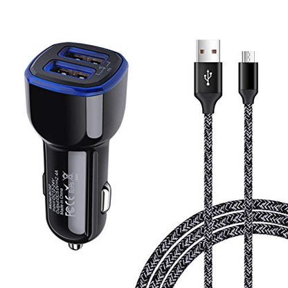 Car Charger Android for Samsung Galaxy J7 Crown/Prime/Pro/Sky Pro/Refine/