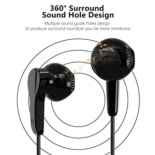 Earphones with Lightning Connector, MFi Certified Wired Earphones with Microphone and Volume Control, Compatible with iPhone 13/12/11 Pro Max/Xs Max/XR/X/7/8 Plus - color: iPhone 14 and below