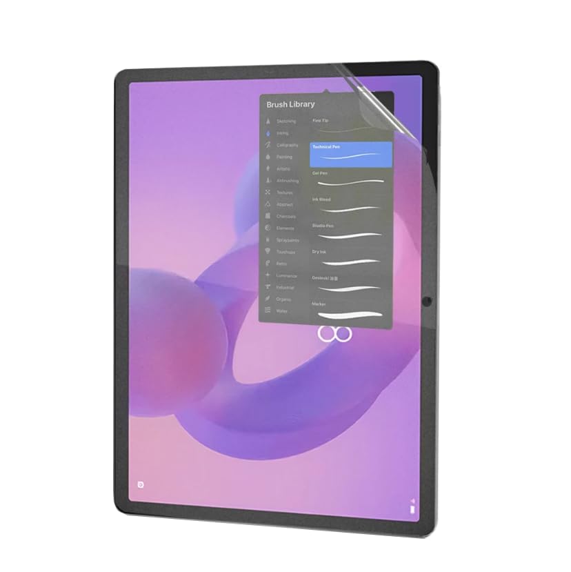2PCS Soft PET Matte Paper Feel Screen Protector for Lenovo Tab One / K9 8.7" Anti-Glare Matte Protective Film, Drawing, Writing with The Stylus Pen Like on Paper