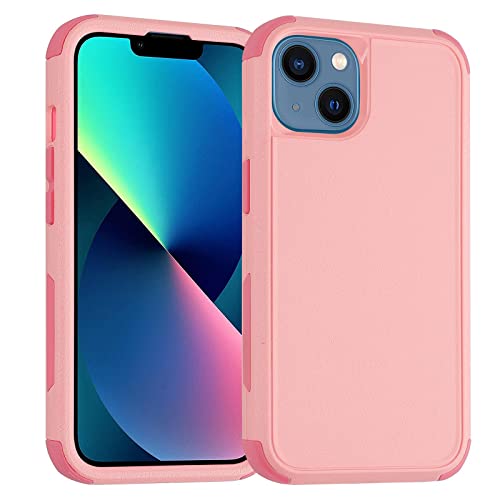Co-Goldguard for iPhone 13 Case, [Shockproof] [Military Dropproof] Non-Slip Heavy Duty Full-Body Protection Phone Case Cover for iPhone 13, 6.1 inch, Pink01 - color: Pink01