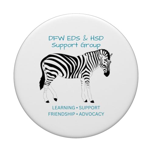 DFW EDS & HSD Support Group Logo Wear PopSockets Adhesive PopGrip - style: Adhesive PopGrip