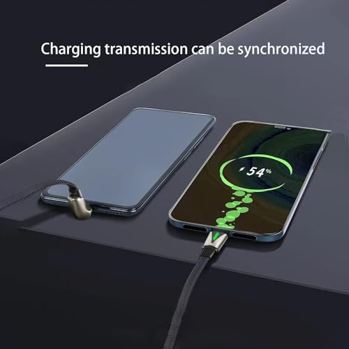 90 Degree USB-C to USB-C Cable, QC 3.0 60W Fast Charger for Tesla Model Y/3/X/S Car Charging, Compatible with iPhone 15/15 Plus/15 Pro Max, Samsung Galaxy, LG, OnePlus (2025 Upgrade)