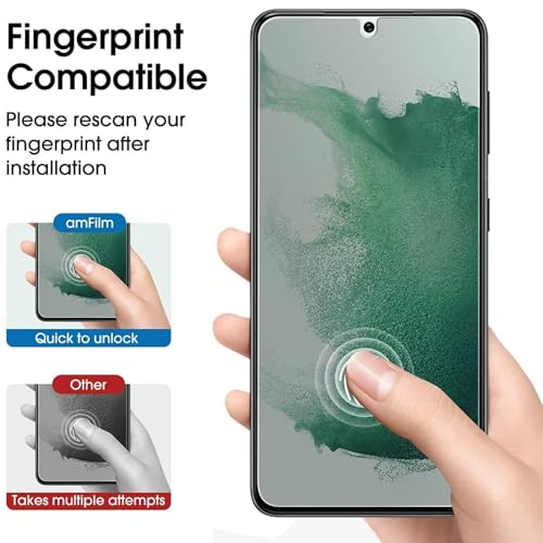 3 Pack Privacy Screen Protector for Samsung Galaxy S22/Galaxy S23 6.1", Anti-Spy Tempered Glass Film, Bubble-Free, Easy Install - size: Galaxy S23
