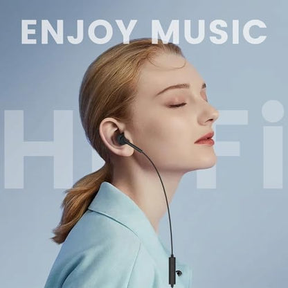 Wired Earbuds with Microphone,Wired Earphones in Ear Headphones HiFi Stereo - color: Black, size: 1 pack
