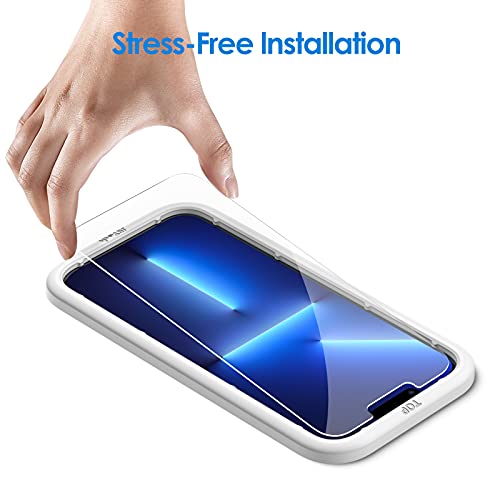 JETech Screen Protector for iPhone 13 Pro Max, 2-Pack - size: iPhone 13 Pro Max