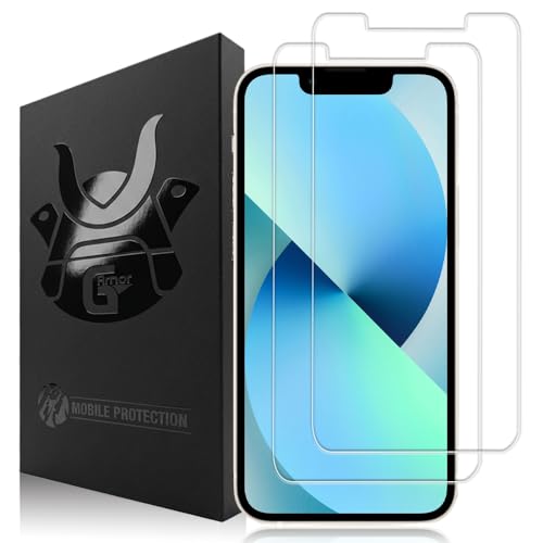 2 Pack Glass Screen Protector for iPhone 13 Mini | 9H Premium Tempered Glass, Lifetime Replacement, Ultra Clear, Scratch Resistant, Phone Case Compatible, Screen Saver - size: iPhone 13 Mini