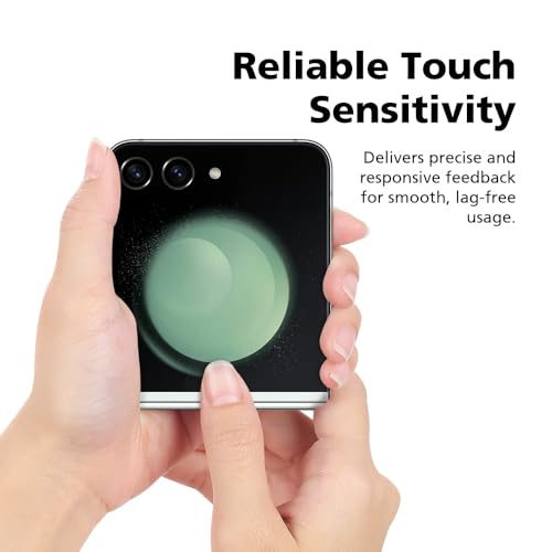 2 PACK Front Privacy Screen Protector Compatible with Samsung Galaxy Z Flip 6 [25° Anti Spy] EPU+PET Film, Self-Healing, Easy Installation, Case Friendly, 3H Hardness - size: Galaxy Z Flip 6