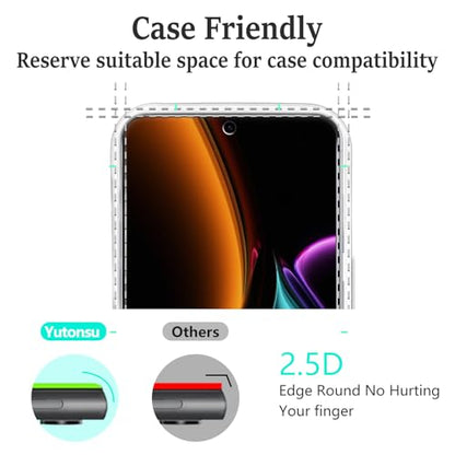 2 Pack Privacy Screen Protector for Samsung Galaxy S25 FE 6.7-Inch