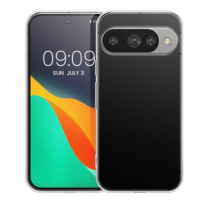 kwmobile Case Compatible with Google Pixel 10 - Clear Case Soft Slim Flexible Protective TPU Phone Cover - Transparent - size: Pixel 10