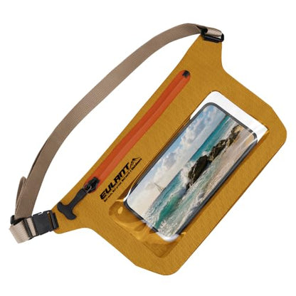 IPX8 Waterproof Phone Pouch,Reusable Fanny Pack Dry Bag | Fanny Pack Dry Bag with Screen Touch Sensitive for Beach Swimming,Boating,Kayaking,Rafting - color: Yellow, size: 1 PC