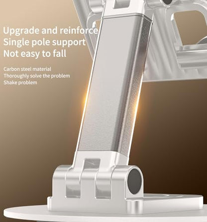 360° Rotating Cell Phone Stand for Desk (K39B-White) - size: K39B-White