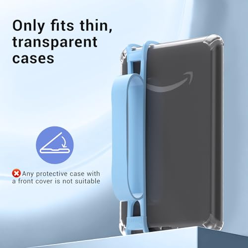 CoBak Secure Hand Strap for Ebook Reader, Lightweight, Elastic, Blue - color: Bondi Blue