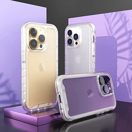 for iPhone 15 Case,Cover for iPhone 15 Not-Yellow for Women Girls,Hybrid 2 in 1 Lightweight Shockproof Heavy Duty Protection Shock Resistant Sturdy Slim Fit Cover for iPhone 15 6.1,Clear