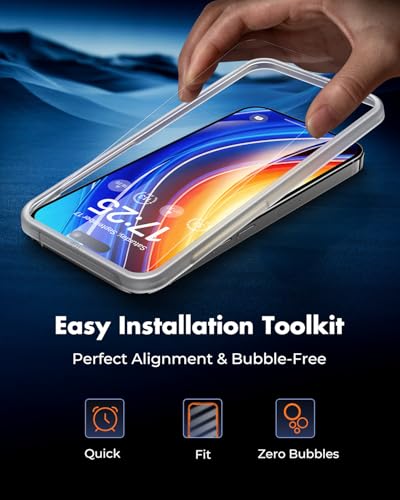 UNBREAKcable 2-Pack Screen Protector for iPhone 14 Pro Tempered Glass - size: iPhone 14 Pro