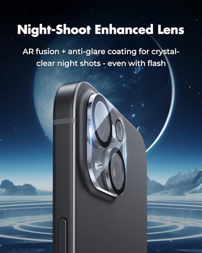 UNBREAKcable iPhone 15 Screen Protector & Camera Lens Protector - size: iPhone 15