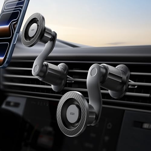 ESR OmniLock for MagSafe Car Mount for iPhone 18 Pro/Duo/17-12,Samsung