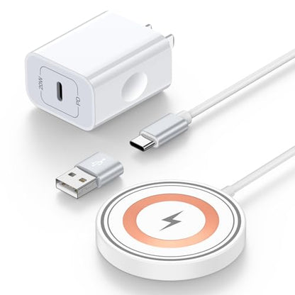 Wireless Charger for Samsung Z Fold 8 Ultra Charger Magnet Charging Station - color: White