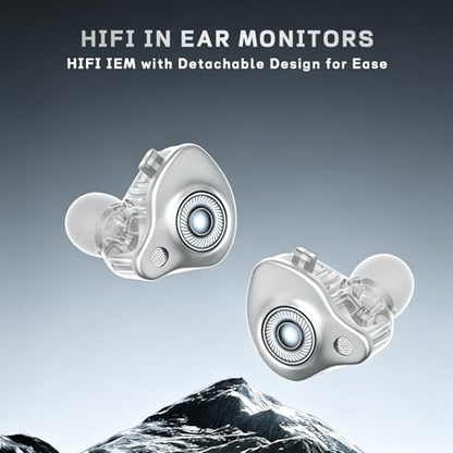 Wired in-Ear Headphones with Mic, Lightning Connector for iPhone,HiFi Sound Earphones with Volume Control, S25 White - color: White