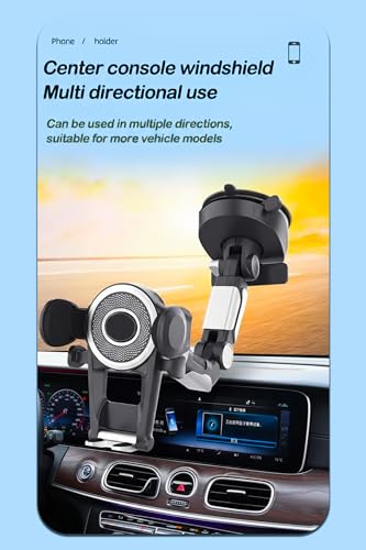 Window Phone Mount for Car | Universal Cuction Car Phone Mount & 360 Phone Holder Rotating Car | Auto Phone Holder for Car SUV Truck | Cell Phone Automobile Cradles - style: G