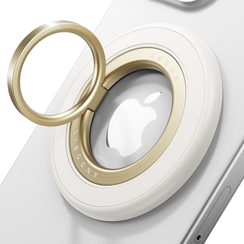 andobil 2026 3rd Gen Stability Magnetic Phone Ring Grip for MagSafe, White - color: Cream White