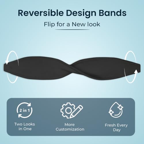 Switchbands Black Phone Grip Strap – Reversible Phone Strap, Adhesive-Free, Arthritis Friendly Easy-Hold, Anti-Theft Phone Strap, Wireless Charging Compatible, Universal Fit – Black - color: Black, size: Pack of 1