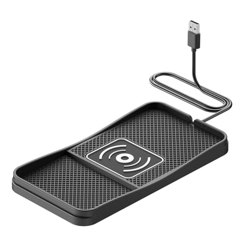 Car Wireless Charger Pad for Acura MDX ADX RDX ZDX 2001-2026, Fast Car Wireless Charging Pad for Car Center Console, Non Slip Charging Mat,1M-USB - color: 1M-USB