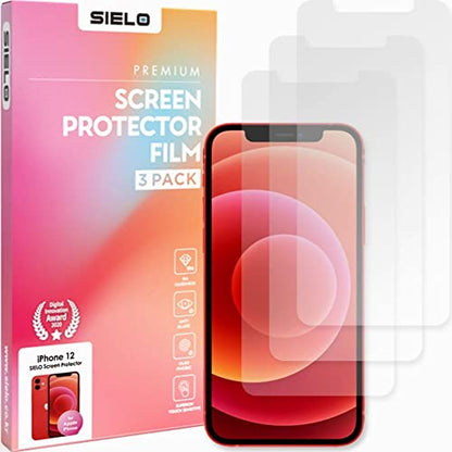 SIELO 3 Pack Matte Screen Protector, 9H Hardness Shatterproof & paper-feel PET Film, Anti-Glare & Anti-Fingerprint Case Friendly Screen Protector Film.