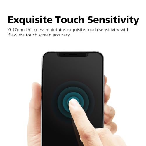 2-Pack Anti Glare Matte Privacy Screen Protector for iPhone 16 Pro Max [Anti Spy PET Flexible Film][Anti Fingerprint][Highly Responsive Touch][Bubble-Free Easy Installation with Alignment Jig] - size: iPhone 16 Pro Max
