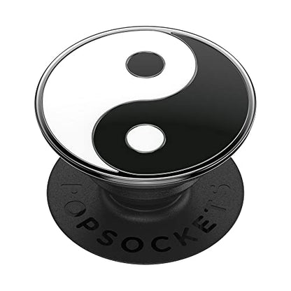 PopSockets Adhesive Phone Grip, Holder- Enamel Yin Yang - color: Yin Yang, style: Adhesive