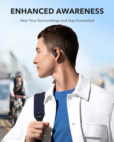 Soundcore V30i by Anker Open Ear Earbuds, Open Ear Headphones True Wireless - size: Standard