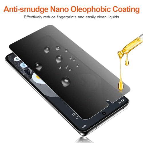 2 Pack for Google Pixel 8 Pro Anti-Glare Matte Privacy Screen Protector, Smooth and Responsive Touch Flexible EPU Film, [Support Fingerprint Unlock] [Self-Healing] [Not Glass] - size: Google Pixel 8 Pro