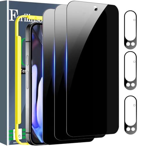 Ferilinso Privacy Screen Protector for Google Pixel 9 Pro XL,Tempered Glass - size: Google Pixel 9 Pro XL-6.8 INCH