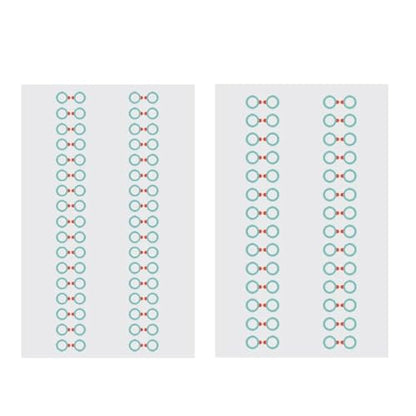 Phone Camera Lens Protection Stickers 328pcs in 6 Sizes Anti-Scratch Dust-Proof YCS