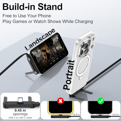 240W USB C Charger Cable Holder Flat USB C Cord with Stand 90° Right Angled - color: 2black
