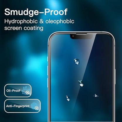 JETech Screen Protector for iPhone 17e/16e, 3-Pack | 9H Tempered Glass, Full Coverage, Scratch Resistant, HD Clear, Case-Friendly - size: iPhone 17e/16e