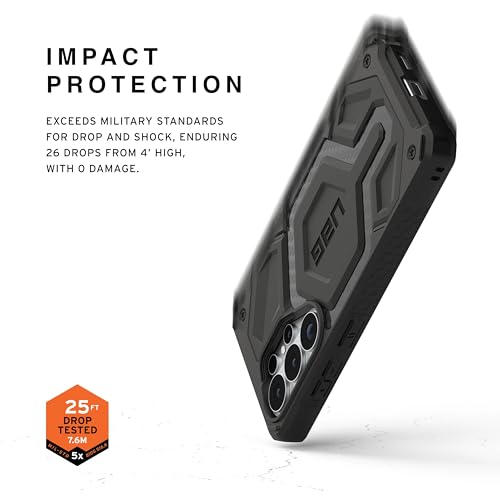 URBAN ARMOR GEAR UAG for Samsung Galaxy S26 Ultra Case 6.9" Monarch Pro - Magnetic Charging Compatible Rugged Military Drop Tested Protective Cover, Carbon Fiber - color: Monarch Pro - Carbon Fiber