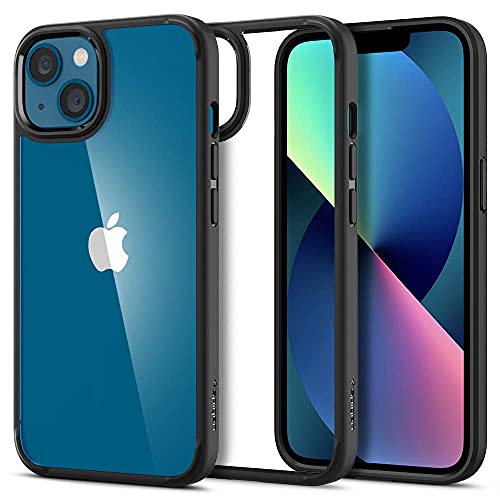 Spigen for iPhone 13 Case, Ultra Hybrid [No Magnet Ring][Anti-Yellowing] - Matte Black - color: Matte Black, size: iPhone 13