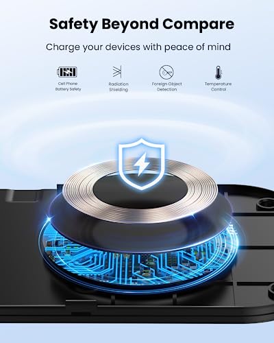 Wireless Charger, 10W Max Dual Charging Pad for iPhone 17/16/15/14/13/12/11/XR/X/8, Airpods 4/3/2/Pro, Samsung Galaxy S25/S24/S23/S22/S21, QC 24W Adapter, Charging Adapter - style: 2 in 1